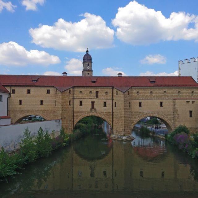 Amberger Stadtbrille Wahrzeichen der Stadt Hotel